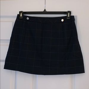 Banana republic navy skirt